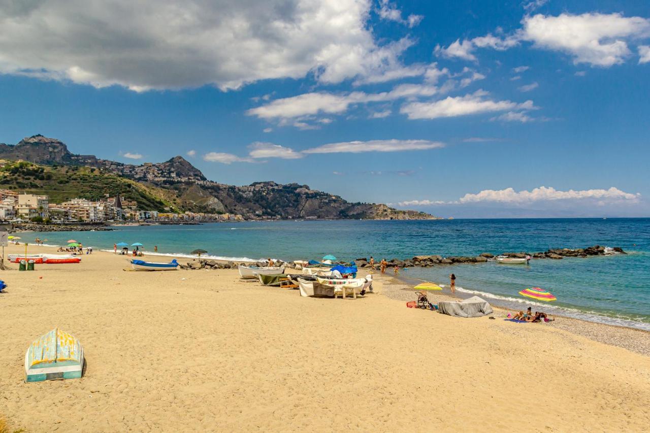 La Casa Di Stefe Apartment จีอาร์ดีนี นักซอส ภายนอก รูปภาพ